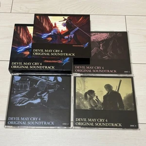 Devil May Cry 4 Original Soundtrack 3CD Set Capcom Raro Japón Importación - Imagen 1 de 6