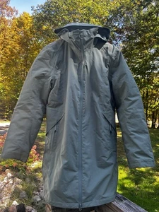 New With Tag Lands' End 3-in-1 Winter Coat Hooded Sage Green Small - Picture 1 of 7