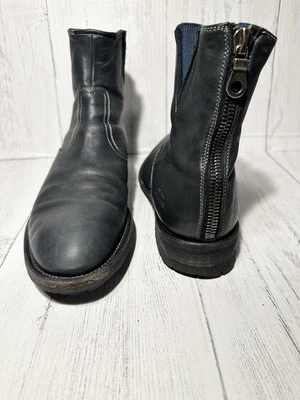 PAUL SMITH OREJA ROJA MORGOM ITALIA CUERO SUAVE HOMBRE’S BOTINES NEGROS TALLA 9 395384 Foto 1 de 4