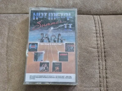HOT METAL SUMMER II (SEX, DRUGS & ROCK N' ROLL) Various 1989 CASSETTE TAPE  - Image 1 of 4