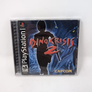 Dino Crisis 2 (Sony PlayStation 1 PS1, 2000) Complete CIB Reg Card - Very Good - Bild 1 von 7