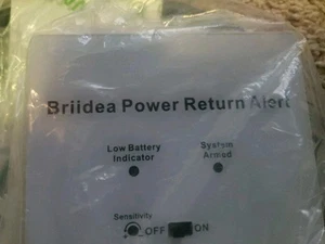 Briidea Power Return Alarm Utility Power Back on Alert for Generator HEBA-01 - Picture 1 of 5