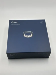 Oura Ring Gen 4 Size 11 Ceramic Midnight |Brand new - Picture 1 of 3