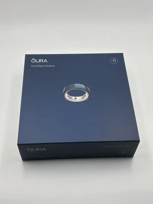 Oura Ring Gen 4 Size 11 Ceramic Midnight |Brand new - Image 1 of 3