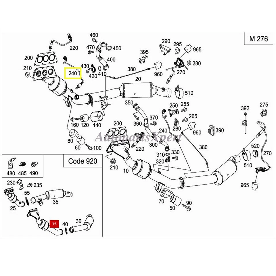 Sensor de oxígeno 006-542-21-18 OEM para Mercedes-Benz C300 E300 W212 E400 GL450 S550 Foto 1 de 4
