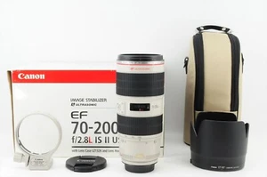 Objectif Canon EF 70-200 mm F/2,8 L IS II USM + capot presque comme neuf de JP #23192E - Photo 1/8