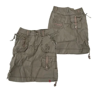 Vintage y2k Midi Cargo Rock Khaki Lang Coquette Swag - Bild 1 von 3