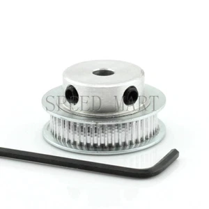 Polea de correa de distribución de aluminio MXL48 48 dientes 6 mm diámetro 11 mm motor paso a paso - Imagen 1 de 5