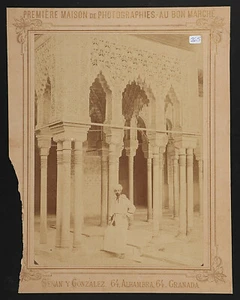 SPAIN-ESPAÑA ALBUMINA DE LA ALHAMBRA DE GRANADA, Senan y Gonzalez 64,Première  - Picture 1 of 6
