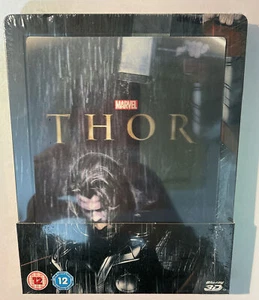 Thor~ (Ltd Zavvi Lenticular Steelbook) (UK 3D + Blu-ray) STILL FACTORY SEALED - Picture 1 of 6