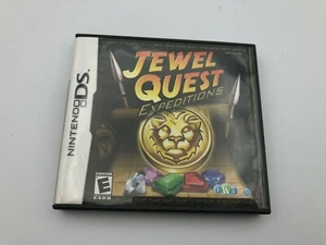 Jewel Quest Expeditions Nintendo DS 2007 CIB Juego VIdeo completo Rompecabezas probado - Imagen 1 de 5