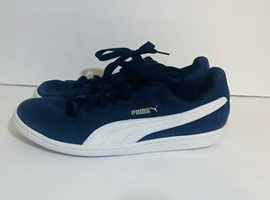 Puma Smash SD Blue White Size 10.5 NEW 361730-02 - Picture 1 of 9