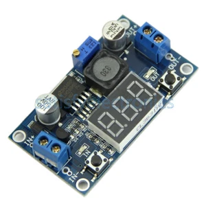 Voltímetro LED LM2596 módulo convertidor de potencia descendente de buck de 4,0 ~ 40 a 1,3-37 V - Imagen 1 de 4