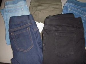 Jeggings de mezclilla Lands End para niñas con bolsillos traseros - Elige talla y color - Imagen 1 de 15