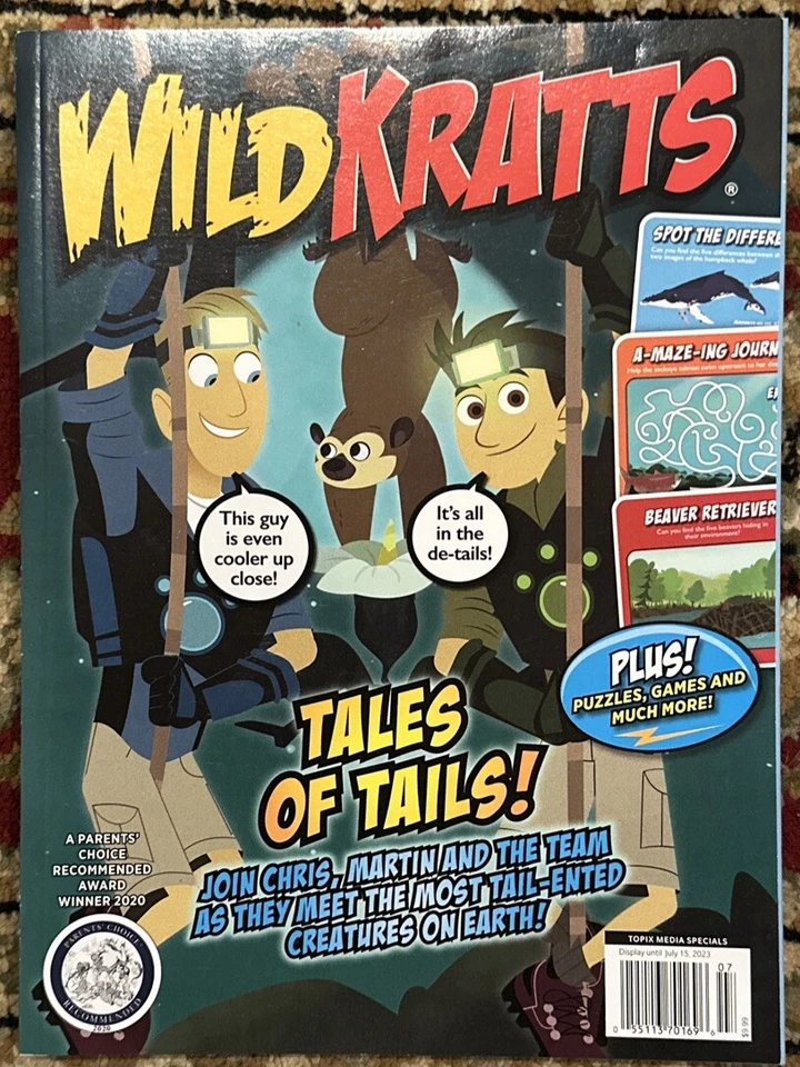 Wild Kratts Magazine Tales of Tails 2023 - Image 1 of 1