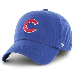 Men's '47 Royal Chicago Cubs Franchise Logo Fitted Hat - Picture 1 of 2