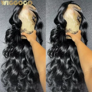 30 40 Inch Body Wave Human Hair Wigs 13X6 Hd Lace Frontal Wig 13X4 Lace Front Hu - Picture 1 of 28