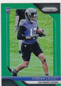 2018 Panini Prizm Rookies Green Prizm Jordan Lasley #281 Rookie RC - Picture 1 of 1