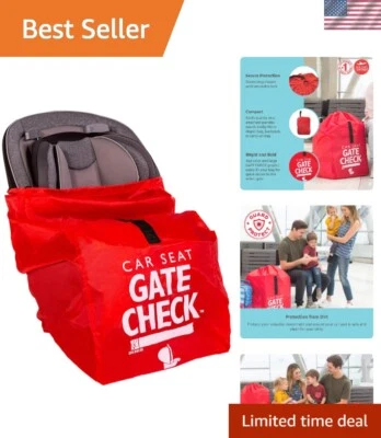 Bolsa de verificación de puerta todo en uno para asientos y refuerzos infantiles - Incluye soporte Airtag Foto 1 de 4