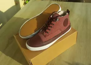 LEVI'S Palo Zapatillas Haut Burdeos LEVIS Zapatillas EE. UU. 7, UK5, UE 38 - Imagen 1 de 8