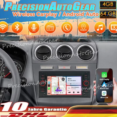 64GB Für FORD Transit Connect Bus Rückfahrkamera+ 7" Autoradio GPS RDS Radio DAB - Bild 1 von 4