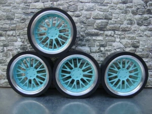 1:18 BBS Echt Alu Felgen Audi VW Mercedes Opel BMW Tuning - Picture 1 of 1