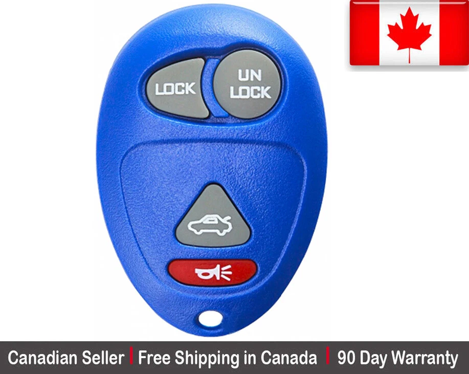 1x Nuevo Repuesto Llave Entrada Sin Llave Mando a Distancia Llavero Para Buick Pontiac y Oldsmobile Foto 1 de 1