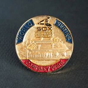 1983 Chicago White Sox World Series Phantom Press Pin - Picture 1 of 2