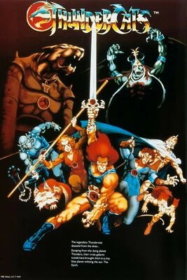Thundercats Vintage 80's Poster 20x30 inches - Image 1 of 2