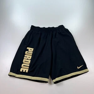Pantalones Cortos de Baloncesto Nike Purdue Boilermakers Para Hombres Grandes Negros Elastizados NCAA - Imagen 1 de 5