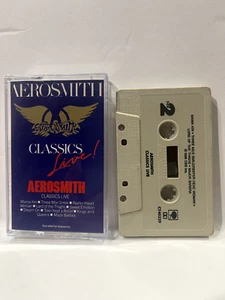 Aerosmith - Classics Live - Cassette Tape 1986 CBS Records Classic Rock Tested - Picture 1 of 1