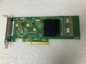 LSI SAS SATA  9201-8I 6G/s 8 Ports RAID Controller Card Low profile bracket - Picture 1 of 1