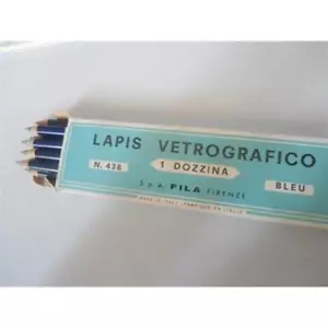 MATITA VETROGRAFICA 12 PEZZI FILA N. 436 BLEU VINTAGE - Imagen 1 de 1