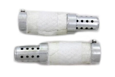 Juego deflector silencioso de 2" para Harley Davidson Foto 1 de 3