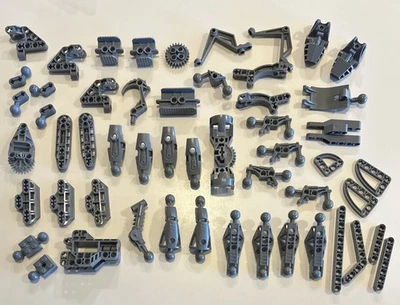 乐高 Bionicle 多种深灰色零件 A - 连接器/球接头臂腿 — 第 1/3 张图片