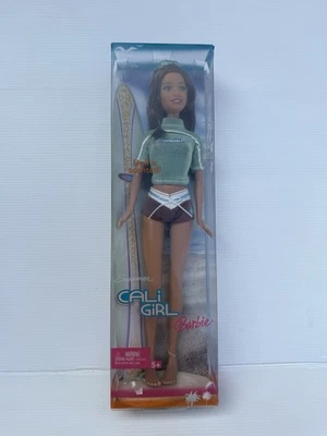 2004 Mattel Summer Cali Girl Surfer Barbie Doll NRFB Some Shelfwear On Box - Image 1 of 4