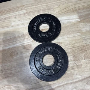 Par de placas de cambio de hierro fundido olímpico Rogue Fitness 2,5 lb - Imagen 1 de 4