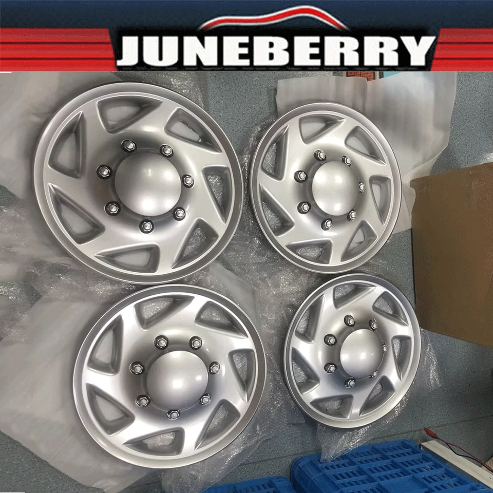 4 para Ford E150 E250 Econoline Van 16" Cubiertas de rueda completas Tapacubos Llanta US STOCK J Foto 1 de 4