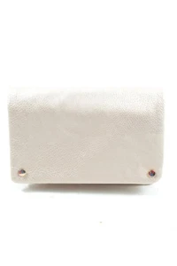 BIJOU BRIGITTE Bandolera aviador Mujeres Bolsa blanco puro look casual - Imagen 1 de 5