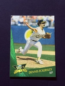 1992 Score Select Foil #24 Dennis Eckersley - Picture 1 of 2