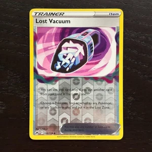 Lost Vacuum 135/159 Pokemon Crown Zenith Sword & Shield Reverse Holo Uncommon NM - Picture 1 of 2