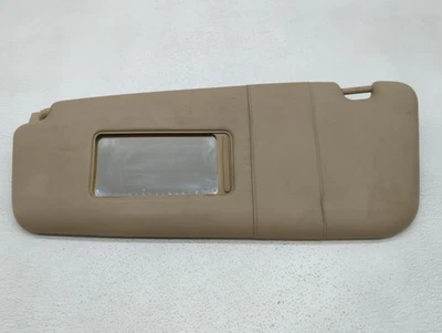 2008-2010 Bmw 528i Driver Sun Visor Mirror Left Sunvisor Beige VIHWN - Image 1 of 4