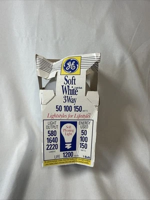 GE 97494 Soft White 3-Way 50/100/150 Watt A21 Bulb - Pack of 1 - Image 1 of 4