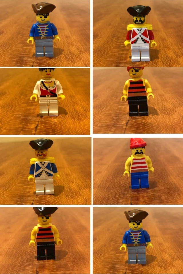 VINTAGE Lego Minifigures PIRATES! PIRATES! PIRATES! 8 varieties - you pick! - Image 1 of 1