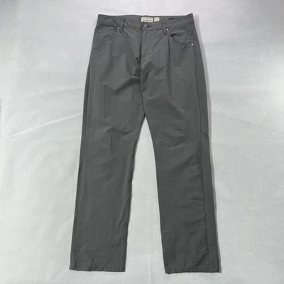 Pantalones Patagonia Para Hombre 33x32 Gris Skyline Traveler Delgados Nylon 5 Bolsillos STY55625 Foto 1 de 4