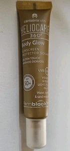 PACK DE 5 protectores solares Heliocare 360 Body Glow SPF50+ MINI 5 ml con refuerzo de radiación - Imagen 1 de 2