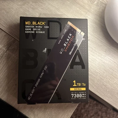 Western Digital WD_BLACK SN850X 1TB NVMe Internal SSD - Image 1 of 3