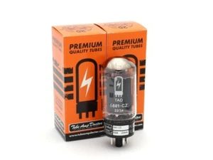 TAD 5881-CZ 5881 VACUUM TUBES PREMIUM MATCHED PAIR RT222 - Picture 1 of 1