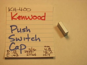 📈KENWOOD PUSH SWITCH CAP KA-400 INTEGRATED AMPLIFIER - Picture 1 of 4