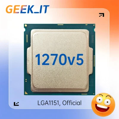 ✅Intel Xeon E3-1270v5 SR2CP SR2LF 3.6GHz 4C / 8T 8MB 80W LGA1151 CPU E3 1270 v5 - Image 1 of 4